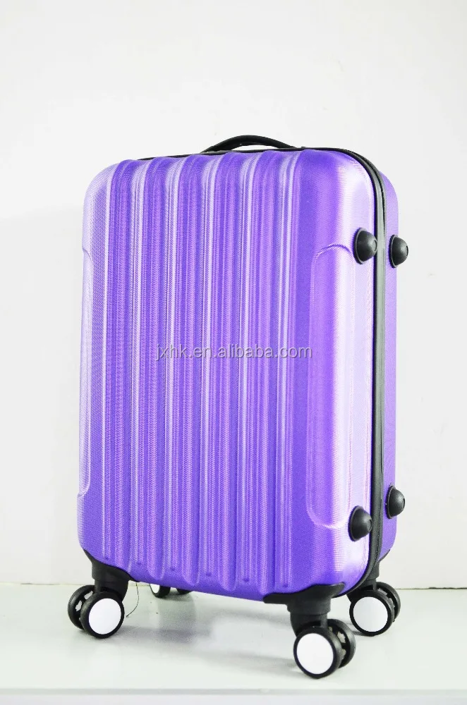 Hot-selling abs pc carry on cabin luggage 360 degree spinner wheels trolley travel bags