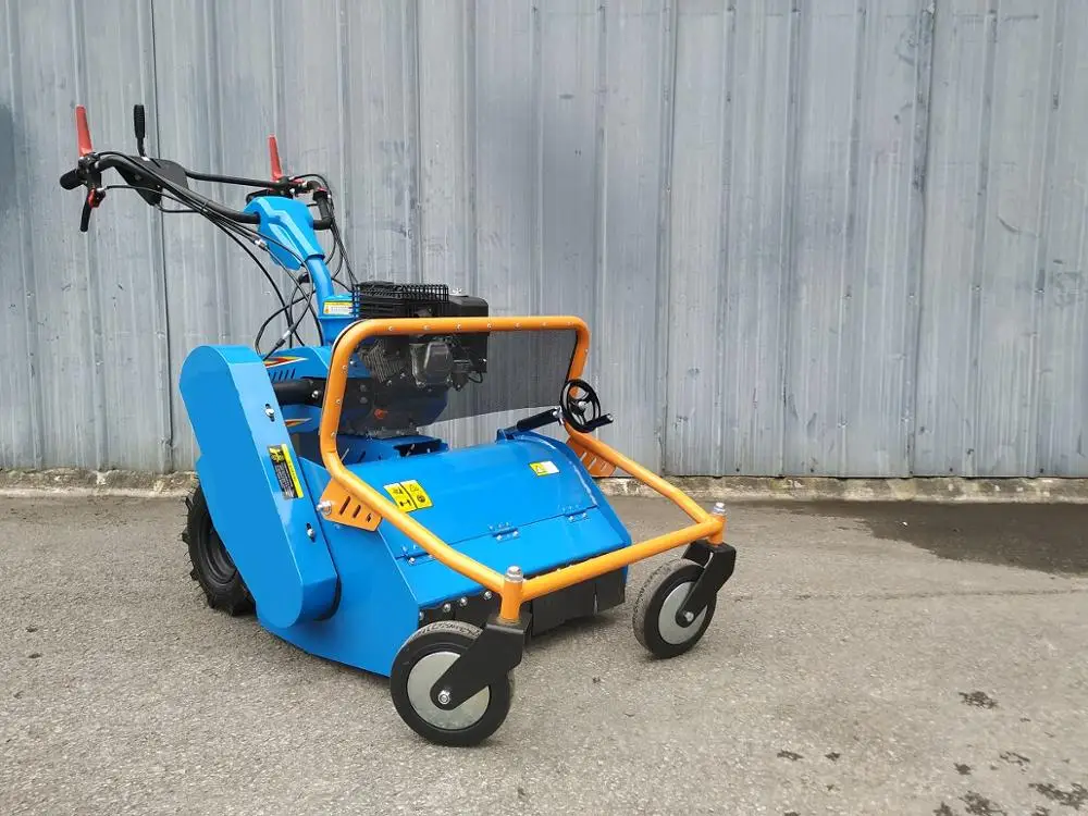 7HP Petrol engine powered small walk behind flail mower