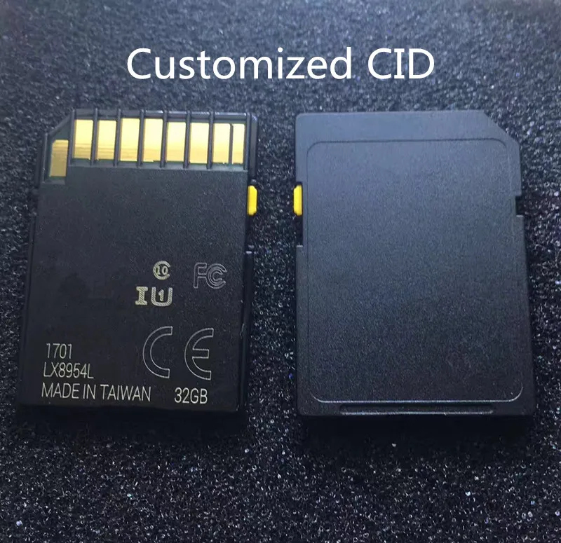 Professional Factory Changeable CID Gps Sd Card 8GB 16GB 32GB Memory card For Sale Fast Delivery