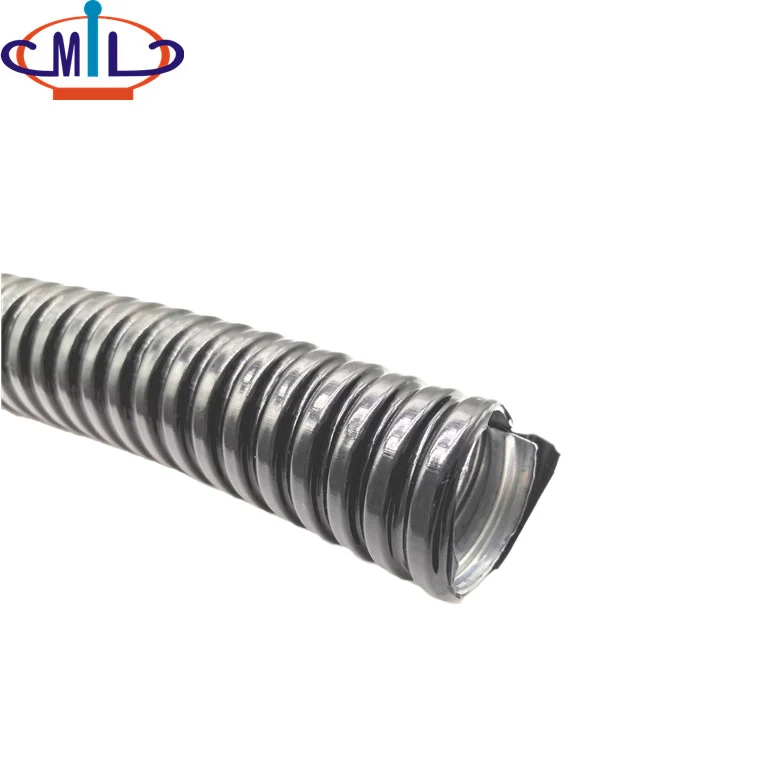 
BS standard shiny PVC coated pre-galvanized flexible metal conduit 