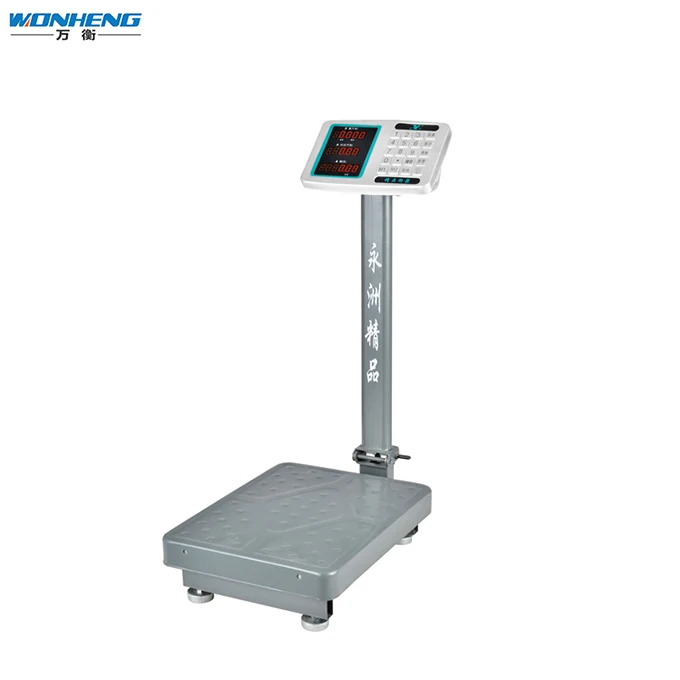 Yellow 100/300/600kg Capacity Different Indicators Platform Scale/balance