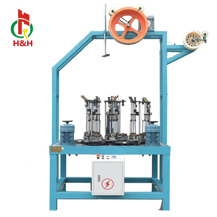 Henghui High Speed 120 Spindle Fiberglass Sleeve Horse Braiding Machine