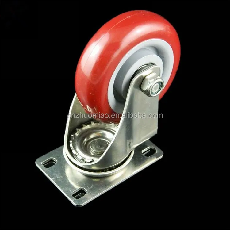 
medium duty caster Nylon wheel Stainless steel Caster Wheel with Delrin bearing 