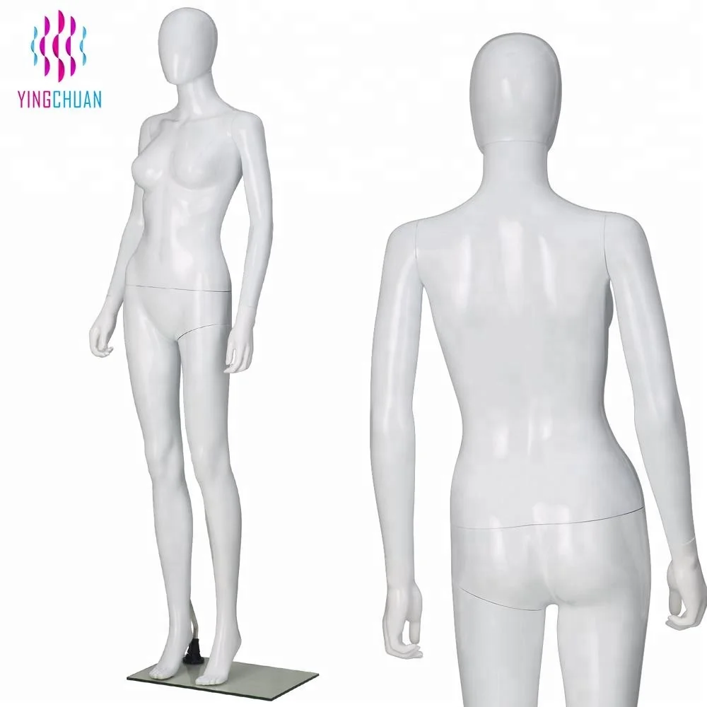 Abstract female sexy women egg head mannequin