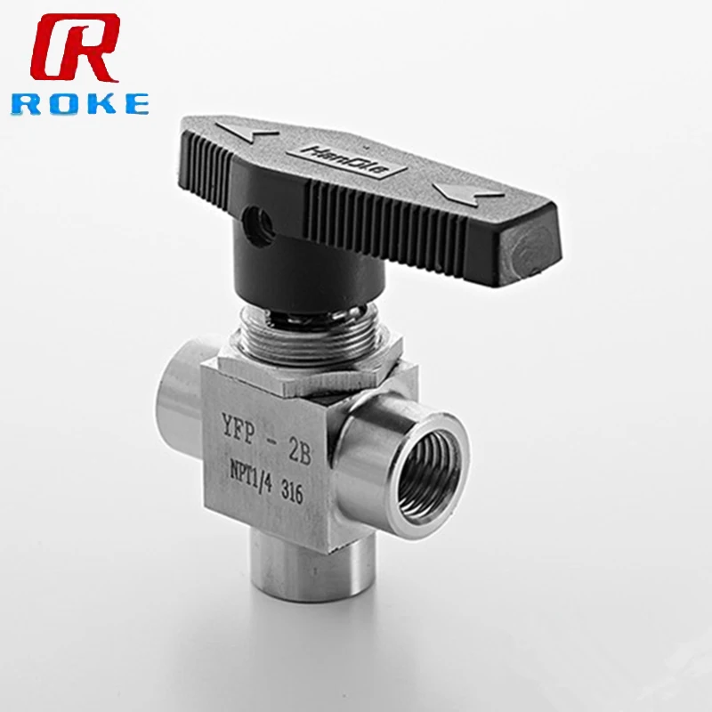 cng dispenser three way ball valve
