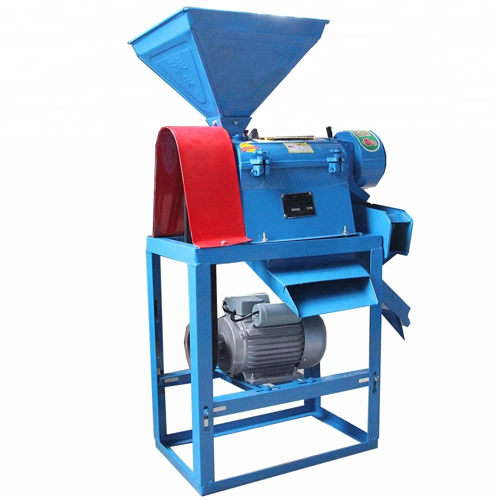 High capacity commercial mini rice mill for home use
