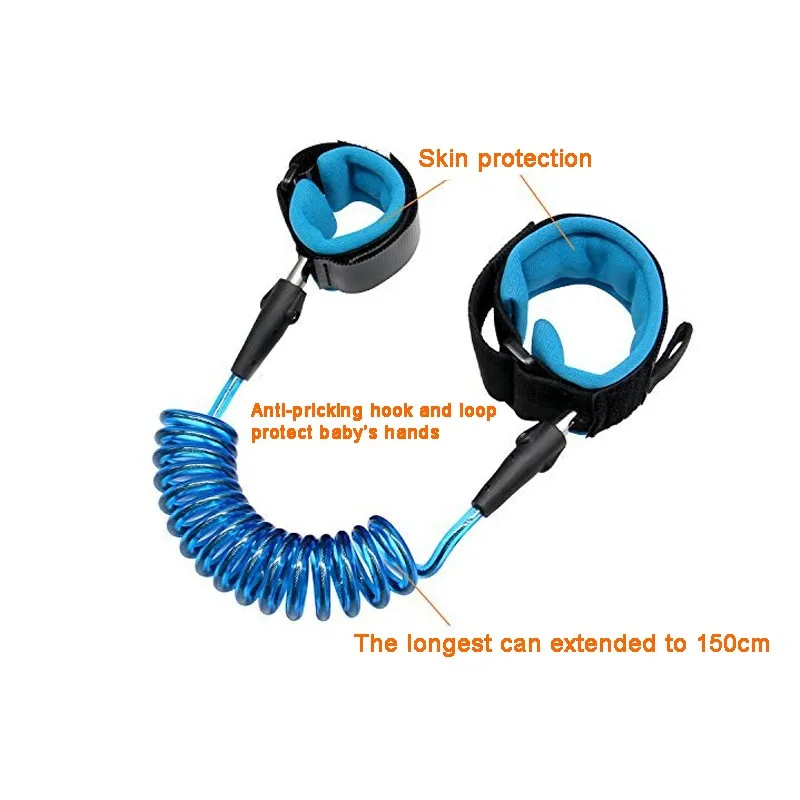 2019 Лучшие продажи ребенка анти-потерянный защитный зажим для запястий безопасности ребенка поводок для прогулок с ручным ремнем