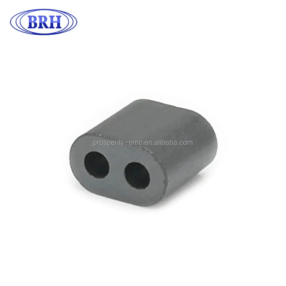 NiZn material two holes ferrite balun core with RoHS