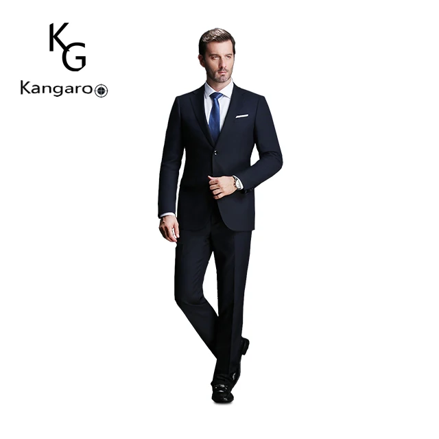 Branded Slim Fit Bespoke Anti Shrink Business Suit For Men