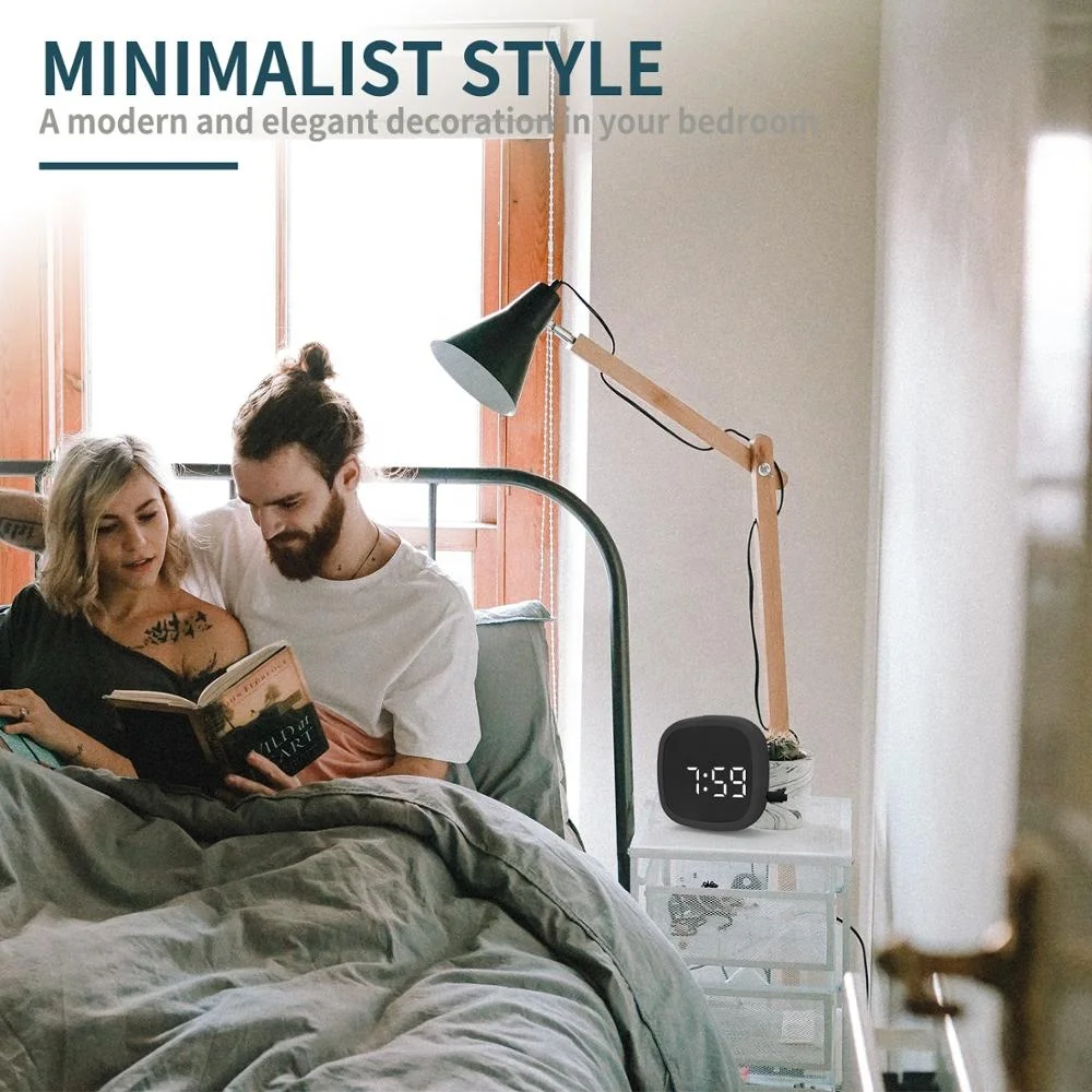 2019 новейший светодиодный цифровой электронный настольный мини Будильник для путешествий и домашнего декора