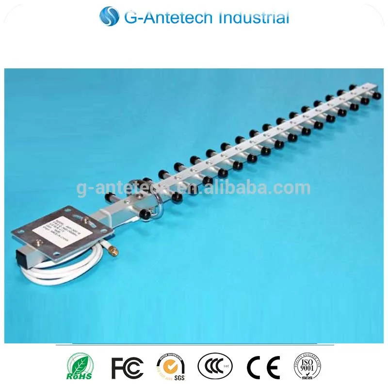 Free sample high gain 18db 1710~2170mhz 1800MHZ 3G system yagi uda antenna
