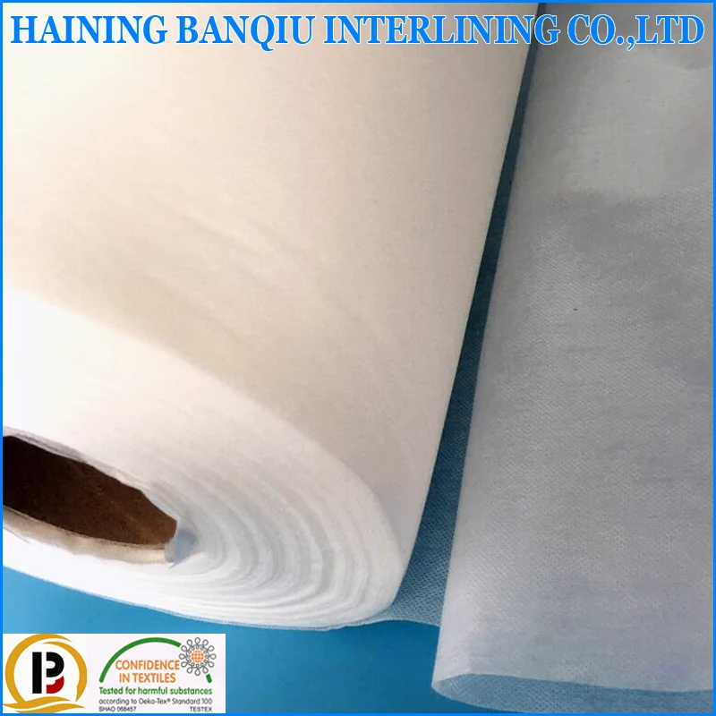 wholesale water soluble film non woven interlining fabric embroidery backing paper