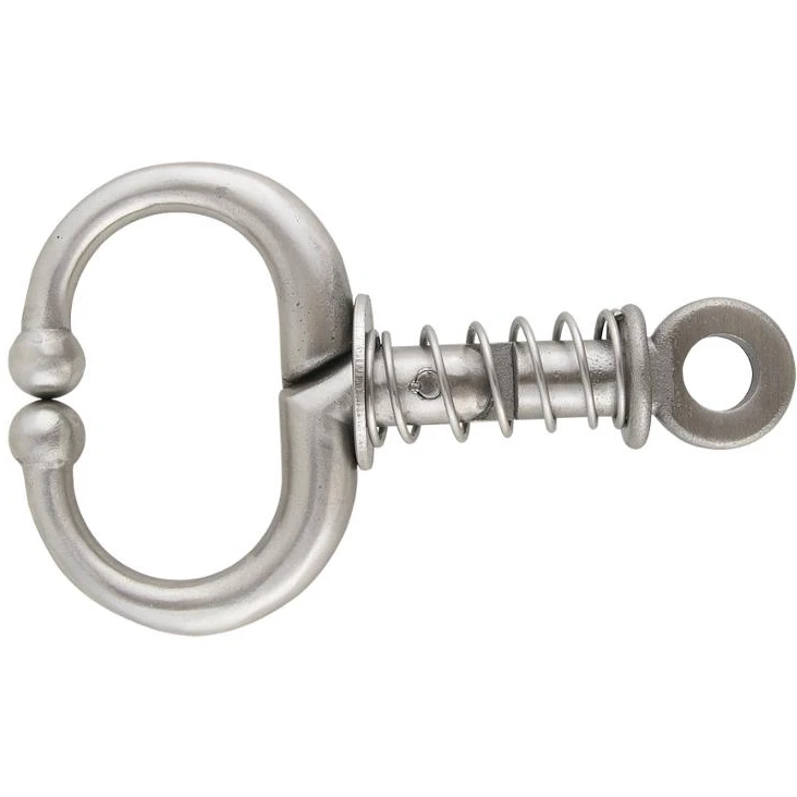 stainless steel bull nose rings round raised sore on cow nose with great price