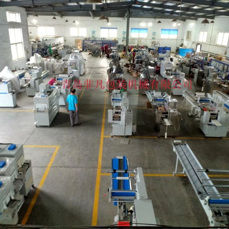 Automatic flow pack machine for Seafood box