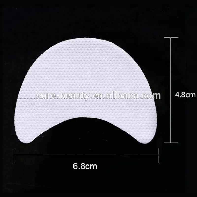 OEM private label eyeshadow fallout shield eye patches for eyes makeup tools 100pcs per bag