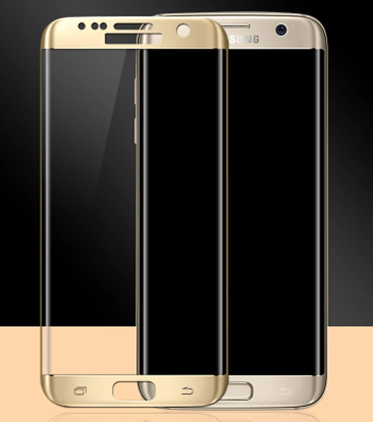 
3D Full cover Screen film for galaxy s7 edge glass film best tempered glass screen protector for s7 edge 