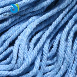 Hot Selling Custom Floor Cleaning Commercial Industrial Cotton Mop Heads Replacements