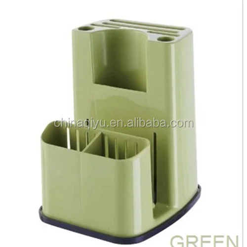 
Kitchen Accessories Multipurpose Plastic Flatware Fork Fpoon Knife Storage Rack 