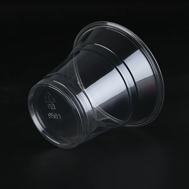 9oz  Biodegradable  PLA  Custom Logo  Ice Cream Cup With Lid for custom