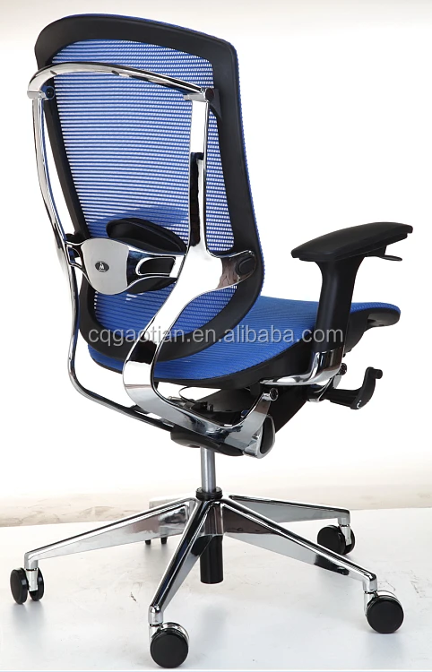 GTCHAIR Blue Mesh Ergonomic Office Chair