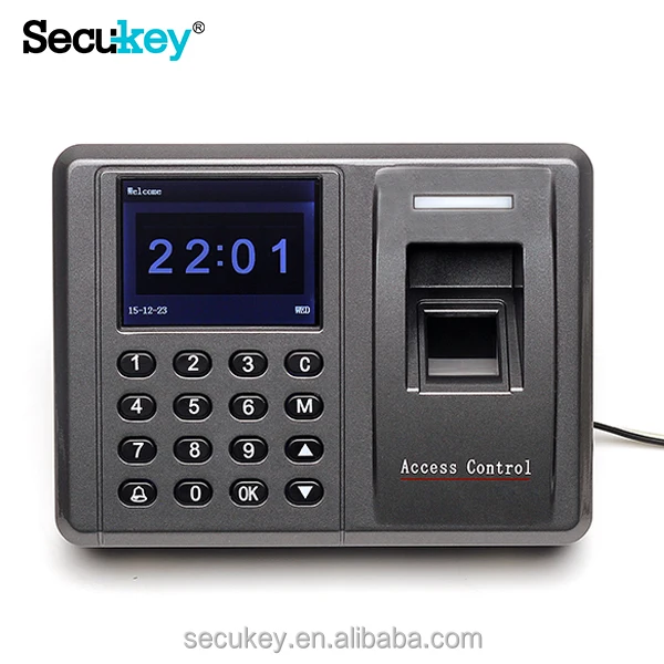 Network biometric reader fingerprint time attendance free software with sdk