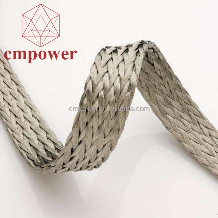 copper wire knitting Knitted braided wire copper mesh