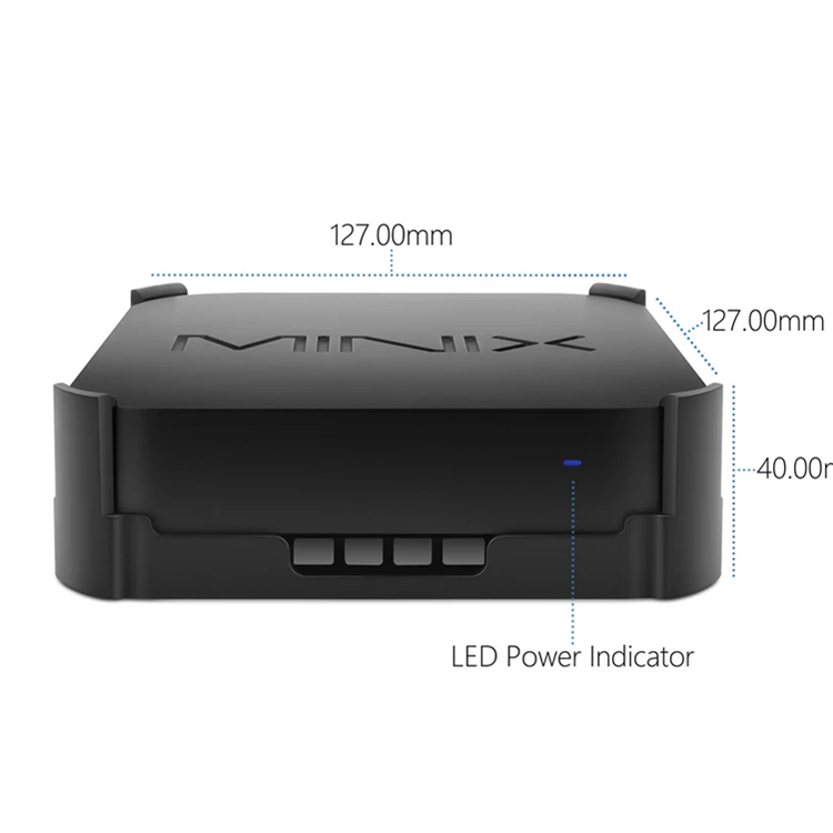 Factory price MINIX NEO Z83 MX  Licensed WinS 10 pro Mini pc Intel Z8350 dual wifi 4GB/128GB Android tv box