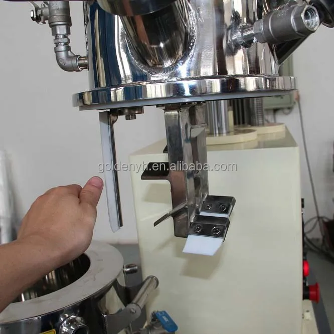 Lab Liquid silicone rubber vacuum power mixing machine