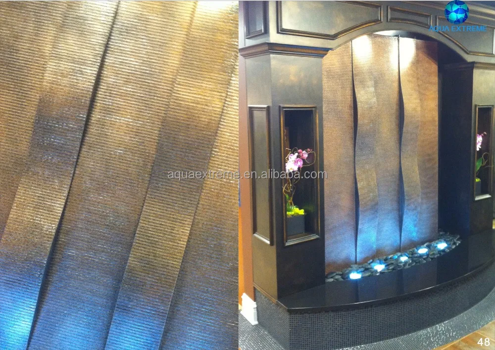 Acrylic water wall and Water wall customized works