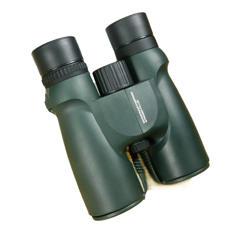 Army Green Travel Crystal Clear Views Optical Roof Prism 10x42 Binoculars Telescope