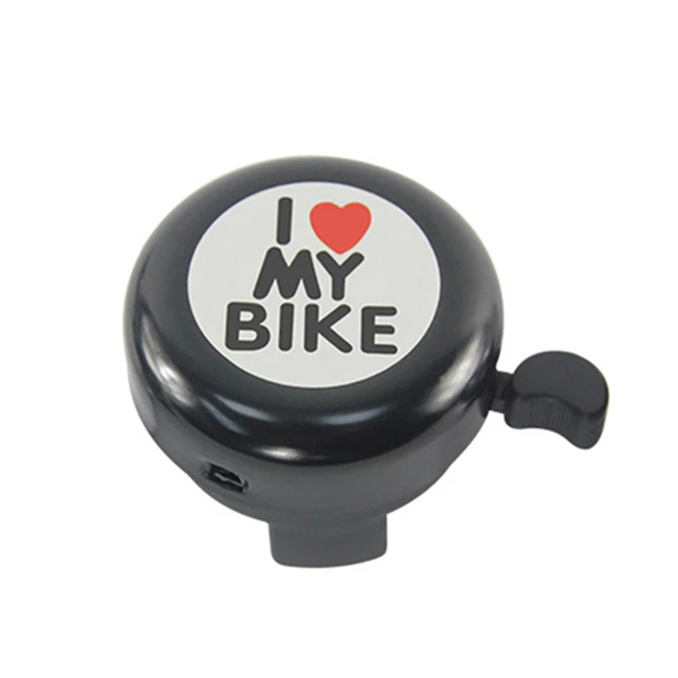 i love my bike bell steel Aluminum Alloy metal copper bicycle bell