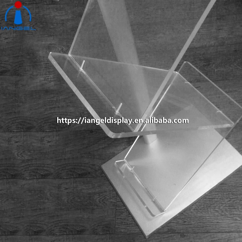 Iangel Zig Zag Magazine brochure stand literature