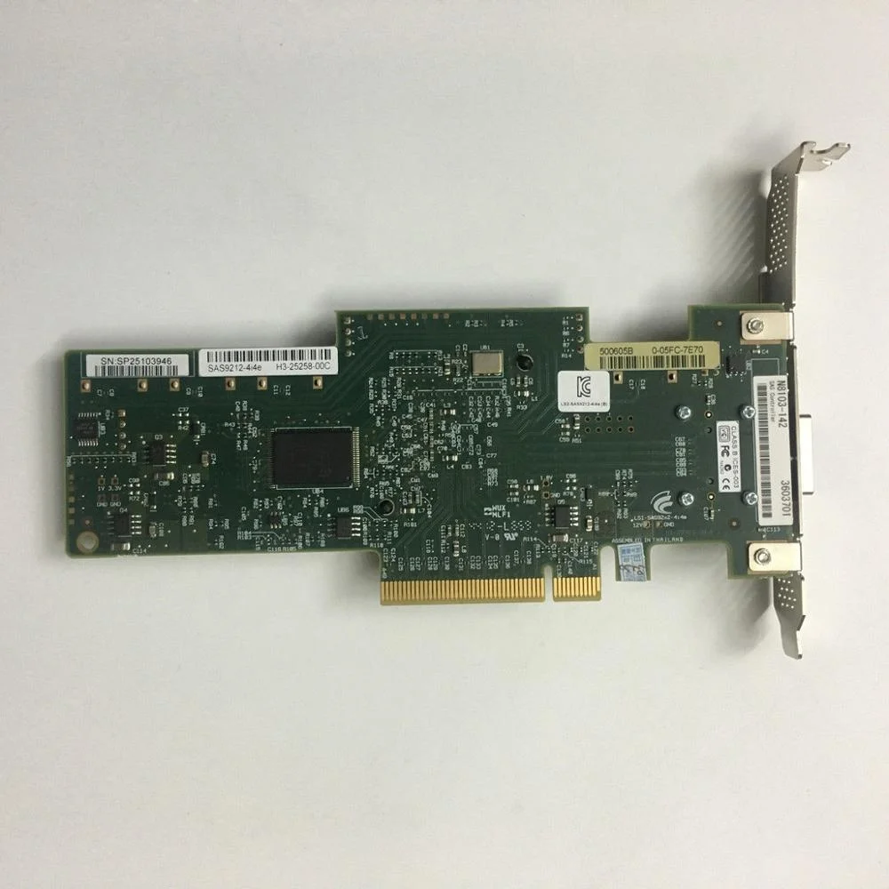LSI SAS 9212-4i4e PCI Express 2.0 x8 6Gb/s SATA+SAS raid card