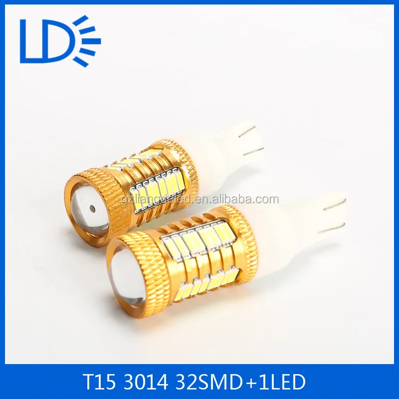 Супер яркий автомобиль светодиодные лампочки стоп хвост свет T15 Светодиодная Подсветка Для Автомобилей
