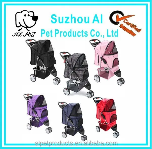 Three Wheel Easily Walk Dog Pet stroller