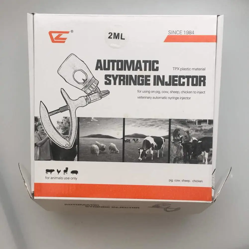 CZ23005 5ml veterinary continuous syringe TPX plastic continuous injection syringe, connect bottle