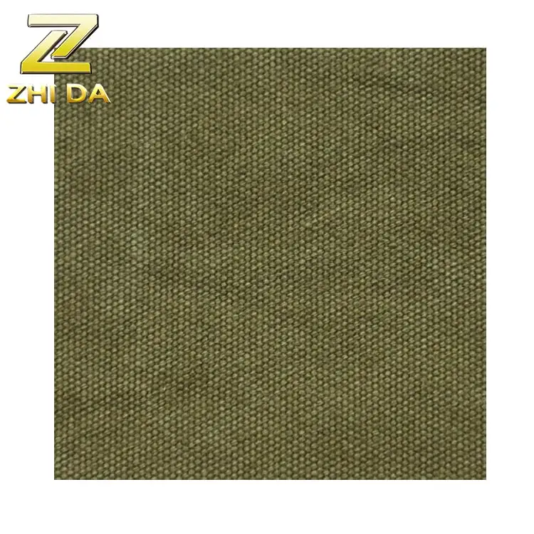 100% cotton 16 oz stone washed duck canvas fabric wholesale for bags