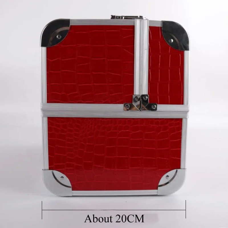 Portable PVC Travel Hard Bag Makeup Storage Box Permanent Makeup 3D Eyebrow Microblading Kit Case For Accessory Tools