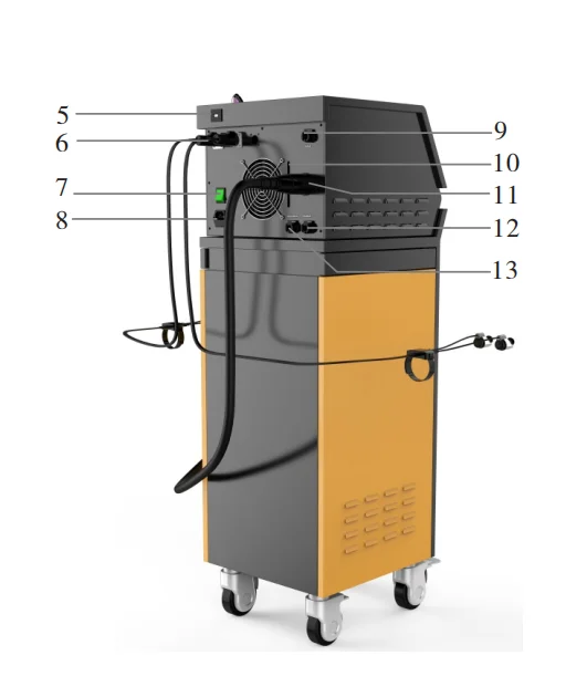 Factory Price GOLDEN FINGER Beauty Equipment EMS Pore Remover Machine for Facial and Body Treatments US Plug