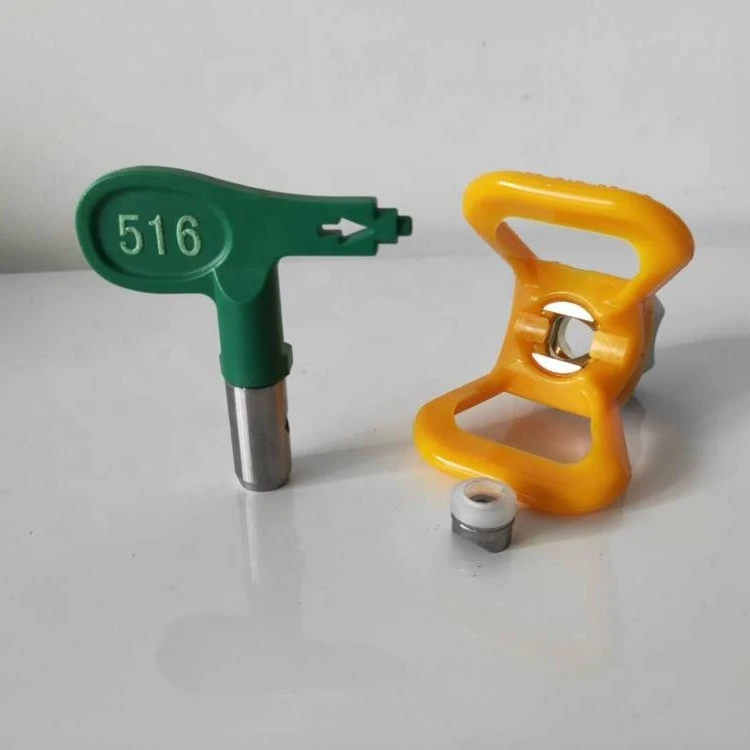 
WGR HEA green low pressure spray tip and yellow tip guard  (62164771688)
