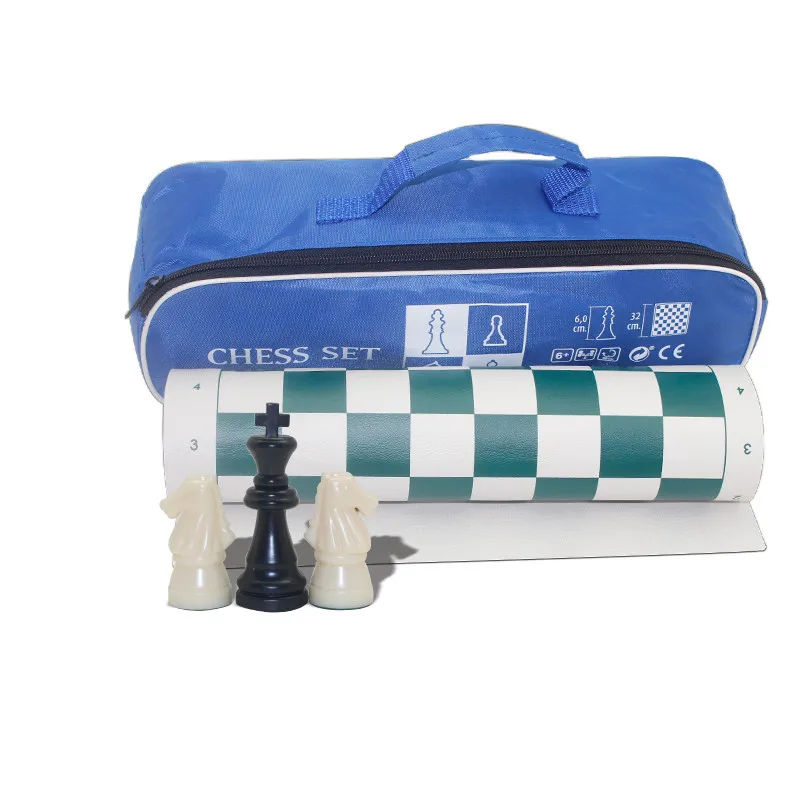 Tournament Standard Club Chess Set , chess Board with handbag