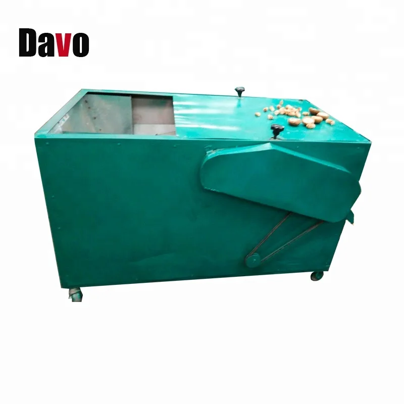 High Efficient Mushroom Stem Root Removal Cutting Machine  Mushroom Leg Separator Machine