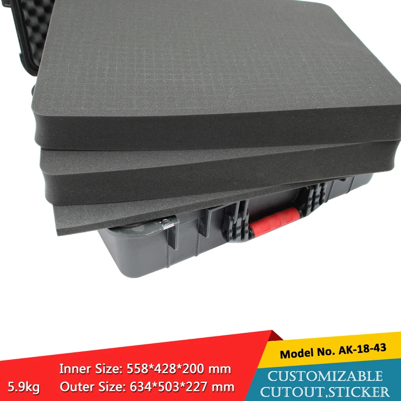 Hot sell IP67 Waterproof Hard plastic Protective equipment case