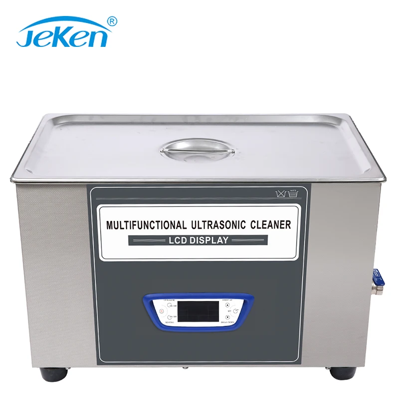 Jeken 22L TUC-220 LCD Display Ultrasonic Lab Cleaner For Test Tube Washing Machine Price