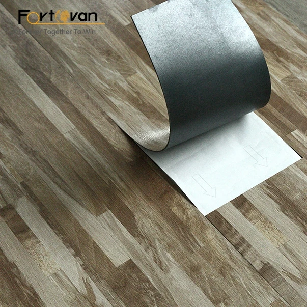 High Quality Easy Peel and stick self-Adhesive Wood look PVC Vinyl Flooring