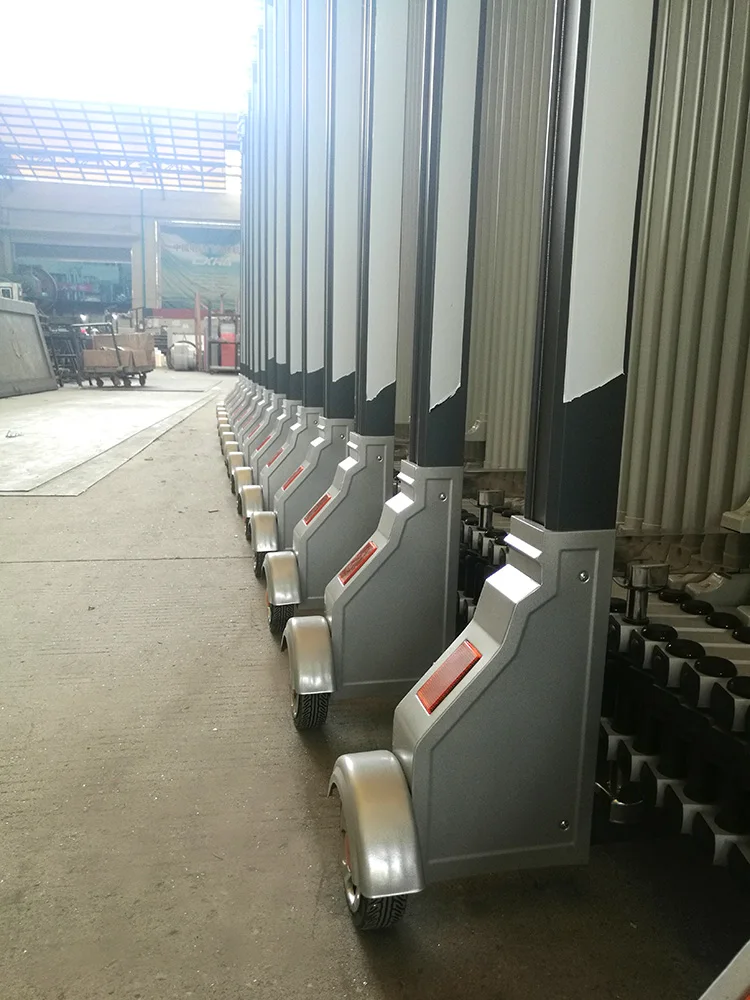 Стильный алюминиевый современной школьной новый стиль автоматический складной раздвижные последние главные ворота дизайн выход конструкции ворот