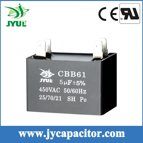 Cbb61capacitor fan capacitor