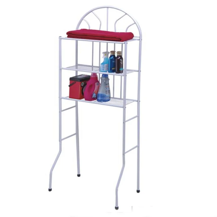 Bathroom accessories toilet storage rack space saver metal toilet shelf