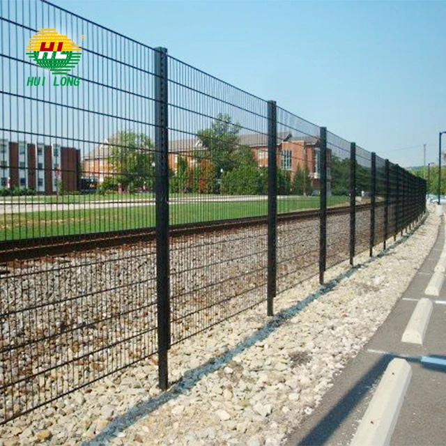Popular welded wire mesh fence used wrought iron fencing for sale