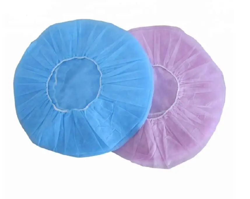 
Disposable nonwoven mob cap/clip cap/hairnet/surgical cap 